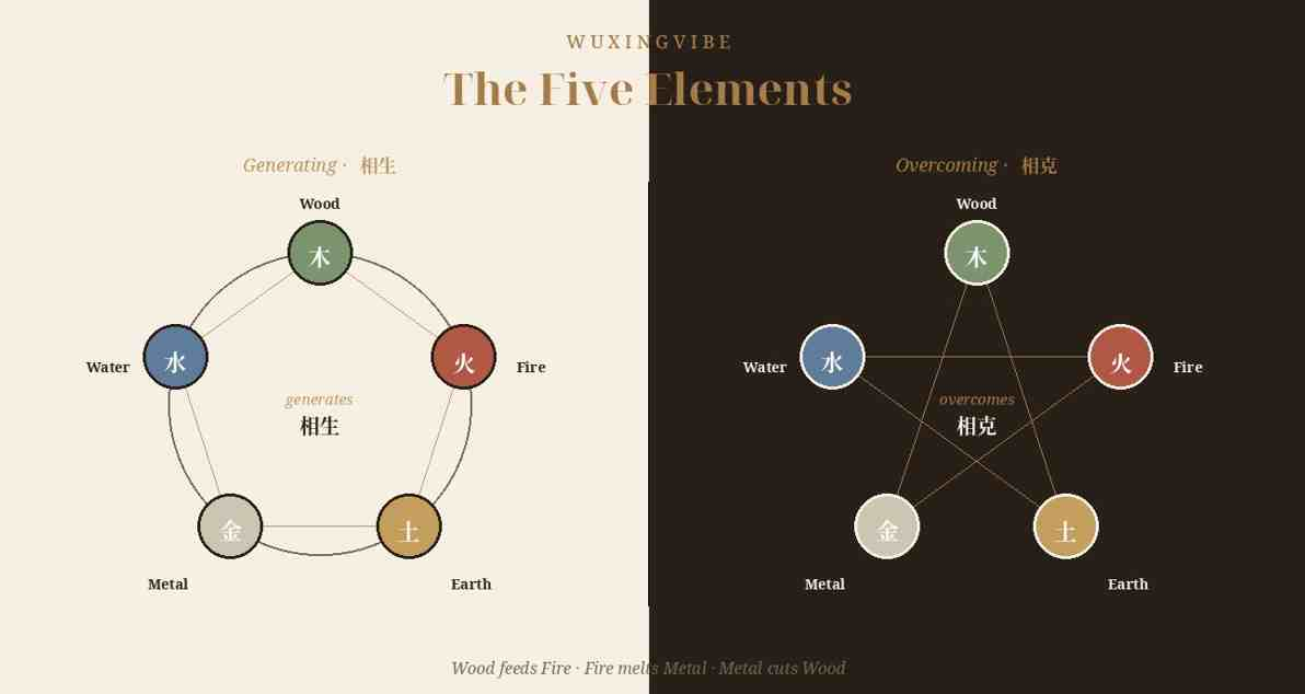 The Five Elements: Two Cycles, Not One