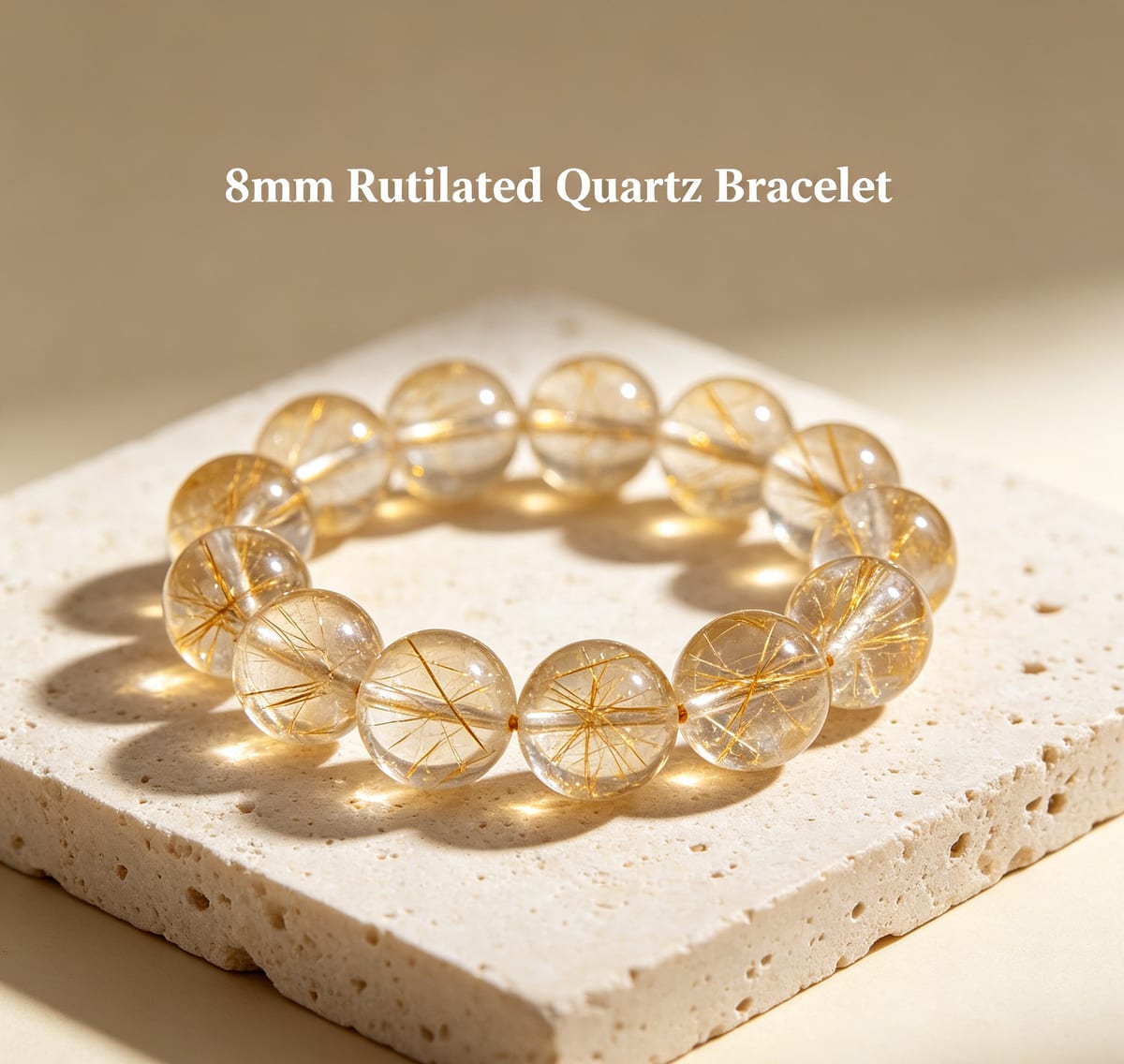 Gold Rutilated Quartz