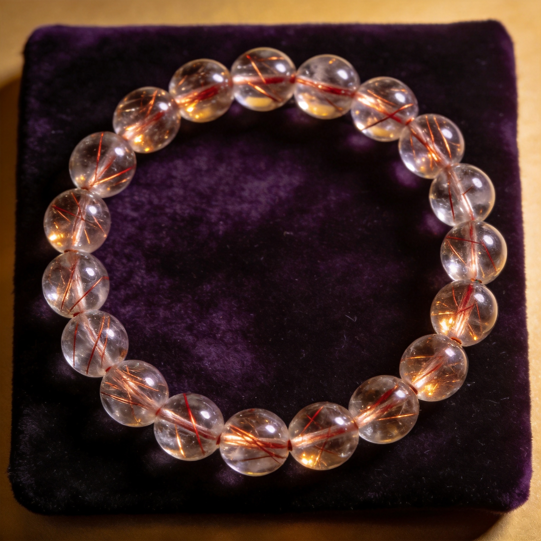 Red Rutilated Quartz